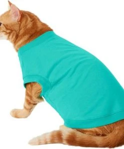 Frisco Basic Dog & Cat T-Shirt, Red + Teal -Frisco Sales 2024 302650 PT5. SY630 V1623084452