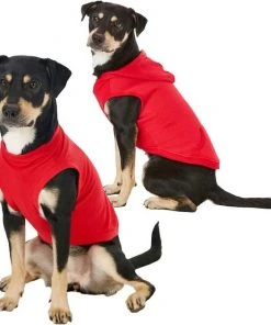 Frisco Basic T-Shirt, Red + Dog & Cat Hoodie, Red -Frisco Sales 2024 302662 PT2. SY630 V1633129020