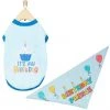 Frisco Birthday Prince Bandana, Medium/Large + Dog & Cat T-Shirt, Blue 2 Frisco Birthday Prince Bandana, Medium/Large + Dog & Cat T-Shirt, Blue -Frisco Sales 2024 302690 MAIN. SY630 V1633081285