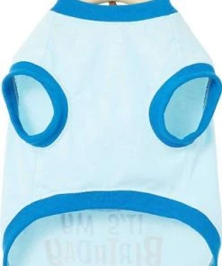 Frisco Birthday Prince Bandana, Medium/Large + Dog & Cat T-Shirt, Blue -Frisco Sales 2024 302690 PT5. SY630 V1633087027