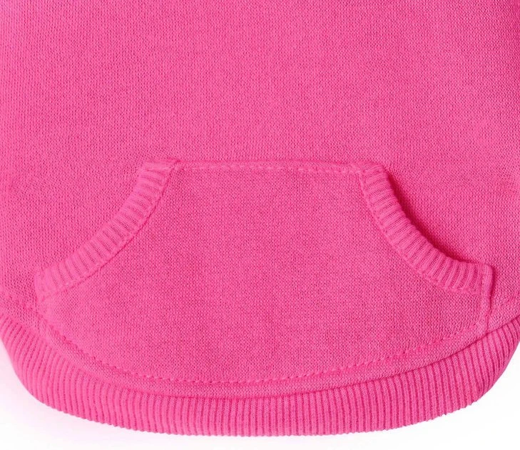 Frisco Dog & Cat Basic Hoodie + T-Shirt, Pink 8 Frisco Dog & Cat Basic Hoodie + T-Shirt, Pink - Image 6