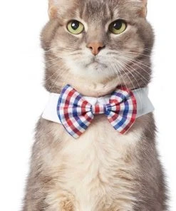 Frisco Plaid Dog & Cat Bow Tie, Red & Blue + Orange & Blue -Frisco Sales 2024 302786 PT2. SY630 V1623058048