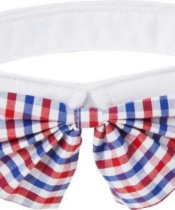 Frisco Plaid Dog & Cat Bow Tie, Red & Blue + Orange & Blue -Frisco Sales 2024 302786 PT3. SY630 V1623049347