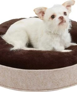 Frisco 21-in Sisal Scratching Post with Toy, Cream + Felt Removable Hood Cave Cat & Dog Covered Bed, Brown -Frisco Sales 2024 303320 PT6. SY630 V1623067040