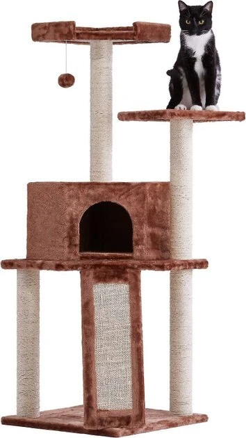 Frisco 52-in + 72-in Faux Fur Tree & Condo 11 Frisco 52-in + 72-in Faux Fur Tree & Condo - Image 9