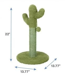 Frisco Cactus Cat Scratching Post, 22-in + Plush Squeaking Burrito Dog Toy 11 Frisco Cactus Cat Scratching Post, 22-in + Plush Squeaking Burrito Dog Toy -Frisco Sales 2024 303376 PT2. SY630 V1623071554