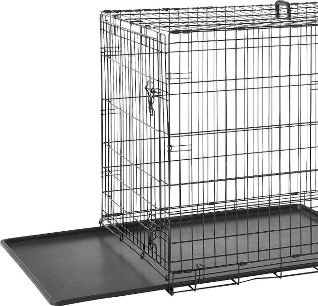 Frisco Fold & Carry Double Door Collapsible Wire Crate & Mat Kit, 48 inch + Stainless Steel Bowl, 4.75-cup, 2 count Frisco Fold & Carry Double Door Collapsible Wire Dog Crate & Mat Kit + Stainless Steel Bowl, 4.75-cup, 2 count -Frisco Sales 2024 303424 PT1. SY630 V1623063448