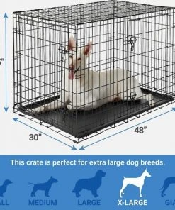 Frisco Fold & Carry Double Door Collapsible Wire Dog Crate & Mat Kit + Stainless Steel Bowl, 4.75-cup, 2 count 4 Frisco Fold & Carry Double Door Collapsible Wire Dog Crate & Mat Kit + Stainless Steel Bowl, 4.75-cup, 2 count -Frisco Sales 2024 303424 PT2. SY630 V1623057160