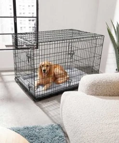 Frisco Fold & Carry Double Door Collapsible Wire Dog Crate & Mat Kit + Stainless Steel Bowl, 4.75-cup, 2 count 6 Frisco Fold & Carry Double Door Collapsible Wire Dog Crate & Mat Kit + Stainless Steel Bowl, 4.75-cup, 2 count -Frisco Sales 2024 303424 PT4. SY630 V1623089248