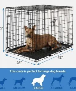 Frisco Fold & Carry Double Door Collapsible Wire Crate, 42 inch + Giant Dog Training & Potty Pads, 27.5 x 44-in, 30 count, Unscented 13 Frisco Fold & Carry Double Door Collapsible Wire Crate, 42 inch + Giant Dog Training & Potty Pads, 27.5 x 44-in, 30 count, Unscented -Frisco Sales 2024 303426 PT2. SY630 V1623068854