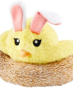 Frisco Easter Chick in Nest 2-in-1 Plush Squeaky Dog Toy