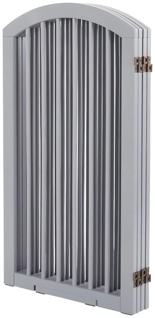 Frisco Arch 4-Panel Solid Wood Dog Gate 6 Frisco Arch 4-Panel Solid Wood Dog Gate - Image 4