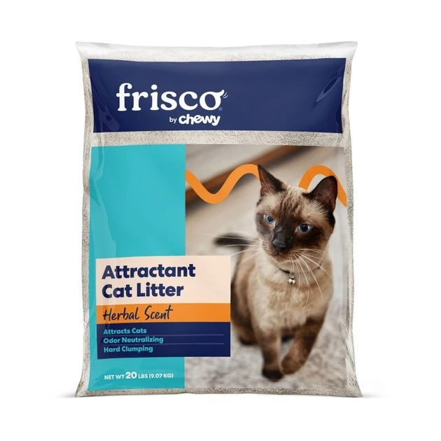 Frisco Attractant Multi-Cat Clumping Clay Cat Litter, 20-lb bag Frisco Attractant Multi-Cat Clumping Clay Cat Litter -Frisco Sales 2024 305403 MAIN. SY630 V1657656798