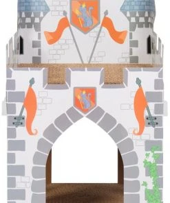 Frisco Castle Cardboard Cat House, 2-Story -Frisco Sales 2024 308822 PT2. SY630 V1642088301
