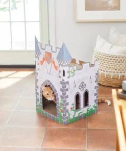 Frisco Castle Cardboard Cat House, 2-Story -Frisco Sales 2024 308822 PT3. SY630 V1642099146