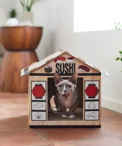 Frisco Sushi Shop Cardboard Cat House -Frisco Sales 2024 308827 PT3. SY630 V1642099035