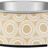 Frisco Circle Design Stainless Steel Dog & Cat Bowl