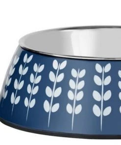 Frisco Leaf Design Stainless Steel Dog & Cat Bowl, Blue -Frisco Sales 2024 311979 PT5. SY630 V1642543800 scaled