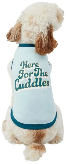 Frisco Here For The Cuddles Dog & Cat T-Shirt 3 Frisco Here For The Cuddles Dog & Cat T-Shirt