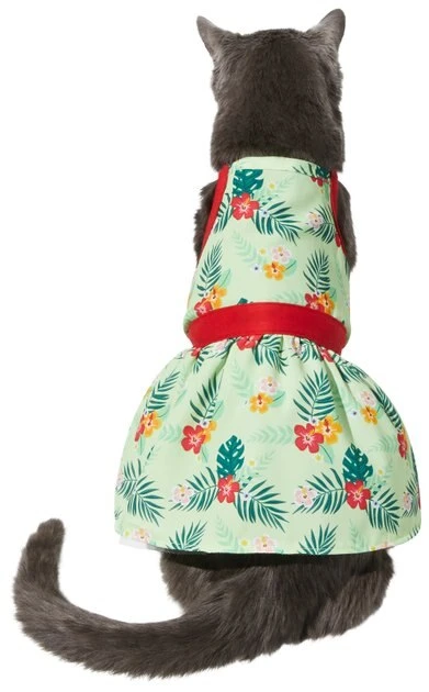 Frisco Hawaiian Floral Dog & Cat Dress 5 Frisco Hawaiian Floral Dog & Cat Dress - Image 3