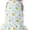 Frisco Sunflower Gingham Dog & Cat Dress -Frisco Sales 2024 312120 MAIN. SY630 V1644423431