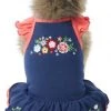 Frisco Embroidered Floral Dog & Cat Dress