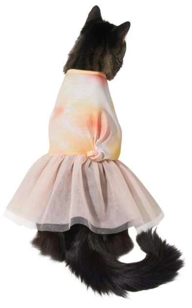 Frisco Tie Dye Pink Tutu Dog & Cat Dress 5 Frisco Tie Dye Pink Tutu Dog & Cat Dress - Image 3