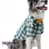 Frisco Boho Plaid Dog & Cat Shirt