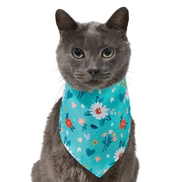 Frisco Spring Floral Dog & Cat Bandana 5 Frisco Spring Floral Dog & Cat Bandana - Image 3