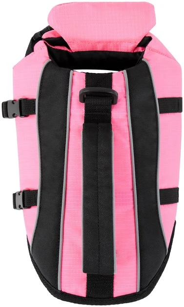 Frisco Ripstop Dog Life Jacket, Pink 8 Frisco Ripstop Dog Life Jacket, Pink - Image 6