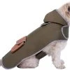 Frisco Olive Reversible Packable Dog Raincoat -Frisco Sales 2024 315116 MAIN. SY630 V1646442278