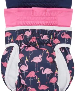 Frisco Washable Female Diaper, Flamingo, 3pk