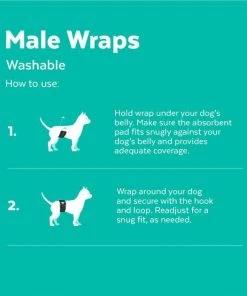 Frisco Washable Male Wrap, Whales, 3pk 11 Frisco Washable Male Wrap, Whales, 3pk -Frisco Sales 2024 315706 PT4. SY630 V1644880016
