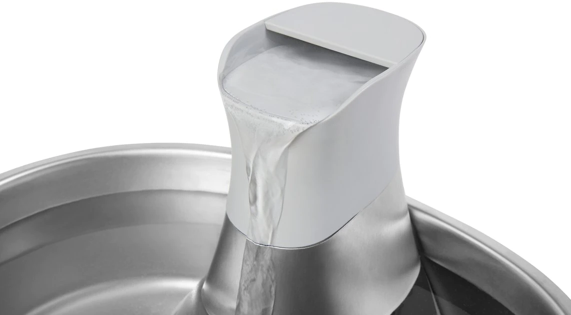 Frisco Stainless Steel Triangle Dog & Cat Fountain, 1 Gallon 5 Frisco Stainless Steel Triangle Dog & Cat Fountain, 1 Gallon - Image 3