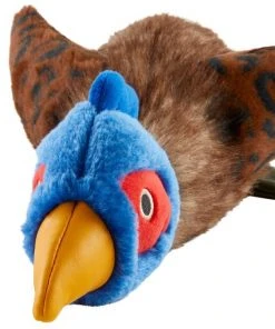 Frisco Fur Really Real Pheasant Plush Squeaky Dog Toy