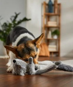 Frisco Fur Really Real Squirrel Plush Laying Squeaky Dog Toy -Frisco Sales 2024 316935 PT2. SY630 V1641400940