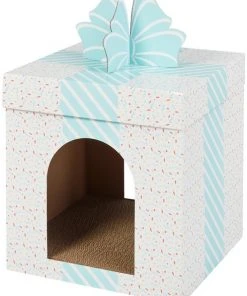 Frisco Birthday Gift Box Cardboard Cat House