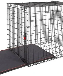 Frisco XX-Large Heavy Duty Enhanced Lock Double Door Wire Dog Crate, Fold & Carry Wire Dog Crate & Mat Kit, 54" -Frisco Sales 2024 318116 PT4. SY630 V1634155019