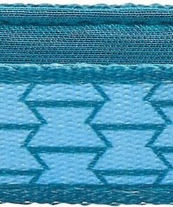 Frisco Outdoor Comfort Print Nylon Padded Collar, Large, Neck: 18 -26-in, Width: 1-in + Outdoor Ultra Reflective Rope Leash With Padded Handle, Bayou Teal, 6 - ft -Frisco Sales 2024 319068 PT2. SY630 V1631160687