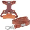 Frisco Outdoor Lightweight Ripstop Nylon Harness, Flamepoint Orange, Small, Neck: 13 to 19-in, Girth: 16 to 22-in + Heathered Dog Leash, Flamepoint Orange, Small - Length: 6-ft, Width: 5/8-in 2 Frisco Outdoor Lightweight Ripstop Nylon Harness, Flamepoint Orange, Small, Neck: 13 to 19-in, Girth: 16 to 22-in + Heathered Dog Leash, Flamepoint Orange, Small - Length: 6-ft, Width: 5/8-in -Frisco Sales 2024 319160 MAIN. SY630 V1631154678