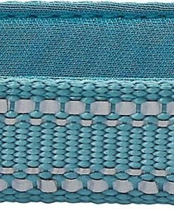 Frisco Outdoor Nylon Reflective Comfort Padded Collar, Bayou Teal, Extra Small, Neck: 8-12-in, Width: 5/8th-in + Dog Leash, Bayou Teal, Small - Length: 6-ft, Width: 5/8-in -Frisco Sales 2024 319212 PT2. SY630 V1631138205
