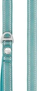 Frisco Outdoor Nylon Reflective Comfort Padded Collar, Bayou Teal, Extra Small, Neck: 8-12-in, Width: 5/8th-in + Dog Leash, Bayou Teal, Small - Length: 6-ft, Width: 5/8-in -Frisco Sales 2024 319212 PT6. SY630 V1631161617