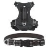 Frisco Outdoor Premium Ripstop Nylon Harness with Pocket, Midnight Black, XL - Girth: 32-44-in + Reflective Comfort Padded Dog Collar, Midnight Black, LG, Neck: 18 -26-in, Width: 1-in 1 Frisco Outdoor Premium Ripstop Nylon Harness with Pocket, Midnight Black, XL - Girth: 32-44-in + Reflective Comfort Padded Dog Collar, Midnight Black, LG, Neck: 18 -26-in, Width: 1-in -Frisco Sales 2024 319304 MAIN. SY630 V1631144496