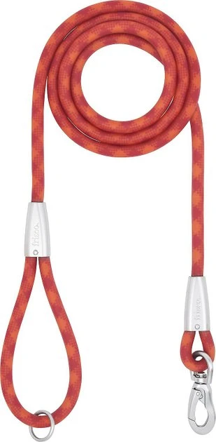 Frisco Outdoor Premium Ripstop Nylon Harness with Pocket, Sunset Orange, Extra Large, Neck: 22 to 34-in, Girth: 32 to 44-in + Waterproof Stinkproof PVC Rope Leash, Sunset Orange, 6 Ft. 10 Frisco Outdoor Premium Ripstop Nylon Harness with Pocket, Sunset Orange, Extra Large, Neck: 22 to 34-in, Girth: 32 to 44-in + Waterproof Stinkproof PVC Rope Leash, Sunset Orange, 6 Ft. - Image 8