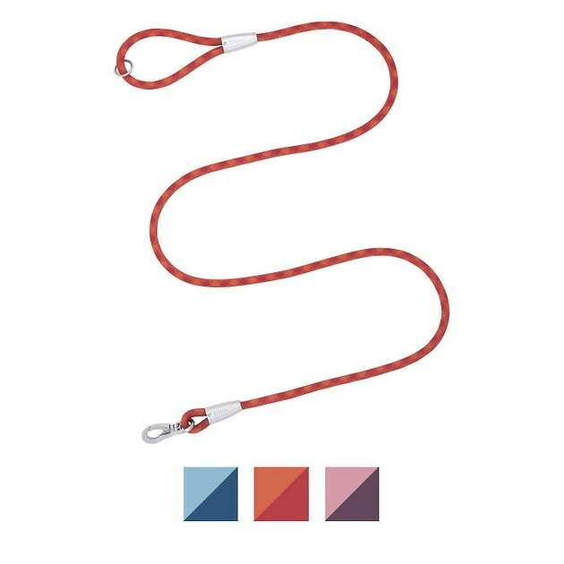 Frisco Outdoor Premium Ripstop Nylon Harness with Pocket, Sunset Orange, Medium, Neck: 15 to 23-in, Girth, 20 to 28-in + Waterproof Stinkproof PVC Rope Leash, Sunset Orange, 6 Ft. 8 Frisco Outdoor Premium Ripstop Nylon Harness with Pocket, Sunset Orange, Medium, Neck: 15 to 23-in, Girth, 20 to 28-in + Waterproof Stinkproof PVC Rope Leash, Sunset Orange, 6 Ft. - Image 6