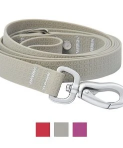 Frisco Outdoor Solid Textured Waterproof Stink Proof PVC Collar, Storm Gray, Extra Small - Neck: 8-12-in, Width: 5/8th-in + Dog Leash, Storm Gray, Small - Length: 6-ft, Width: 5/8-in 15 Frisco Outdoor Solid Textured Waterproof Stink Proof PVC Collar, Storm Gray, Extra Small - Neck: 8-12-in, Width: 5/8th-in + Dog Leash, Storm Gray, Small - Length: 6-ft, Width: 5/8-in -Frisco Sales 2024 319348 PT5. SY630 V1631144773
