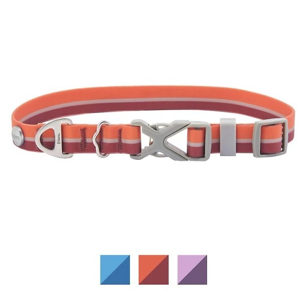 Frisco Outdoor Two Tone Waterproof Stinkproof PVC Harness, Flamepoint Orange, Medium, Neck: 16 to 22-in, Girth: 19 to 29-in + Dog Collar, Flamepoint Orange, Medium - Neck: 14½-20-in, Width: 3/4-in 8 Frisco Outdoor Two Tone Waterproof Stinkproof PVC Harness, Flamepoint Orange, Medium, Neck: 16 to 22-in, Girth: 19 to 29-in + Dog Collar, Flamepoint Orange, Medium - Neck: 14½-20-in, Width: 3/4-in - Image 6