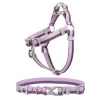 Frisco Outdoor Two Tone Waterproof Stinkproof PVC Harness, Shadow Purple, Small, Neck: 14 to 19-in, Girth: 16 to 23-in + Dog Collar, Boysenberry Purple, Small - Neck: 10½-14-in, Width: 5/8-in -Frisco Sales 2024 319404 MAIN. SY630 V1631147770