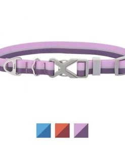 Frisco Outdoor Two Toned Waterproof Stink Proof PVC Collar, Boysenberry Purple, Small - Neck: 10½14-in, Width: 5/8-in + Dog Leash, Boysenberry Purple, Small - Length: 6-ft, Width: 5/8-in -Frisco Sales 2024 319416 PT1. SY630 V1631160692