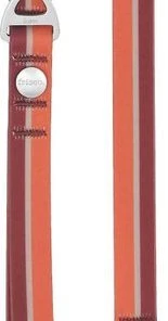 Frisco Outdoor Two Toned Waterproof Stink Proof PVC Leash, Sunset Orange, Large - Length: 6-ft, Width: 1-in + Dog Harness, Flamepoint Orange, Large, Neck: 19 to 27-in, Girth: 23 to 36-in -Frisco Sales 2024 319446 PT2. SY630 V1631152303